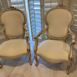 Two Antique Arm Chairs 