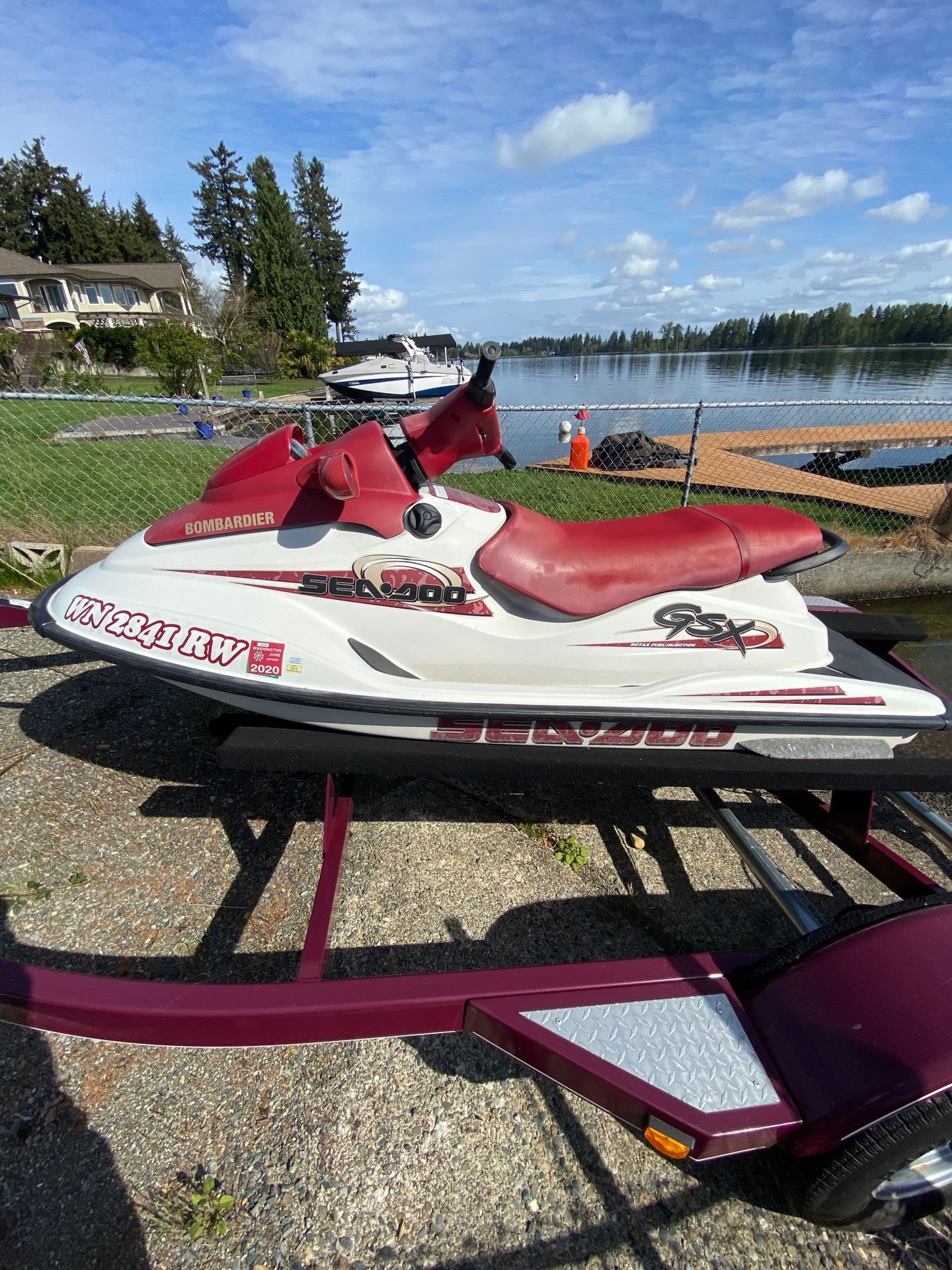 1999 SeaDoo GSX RFI Jet Ski 1500 OBO for Sale in Lake Tapps, WA OfferUp