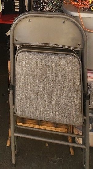 2 Metal Folding Chairs