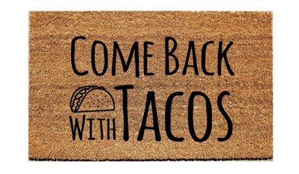 Custom door mat