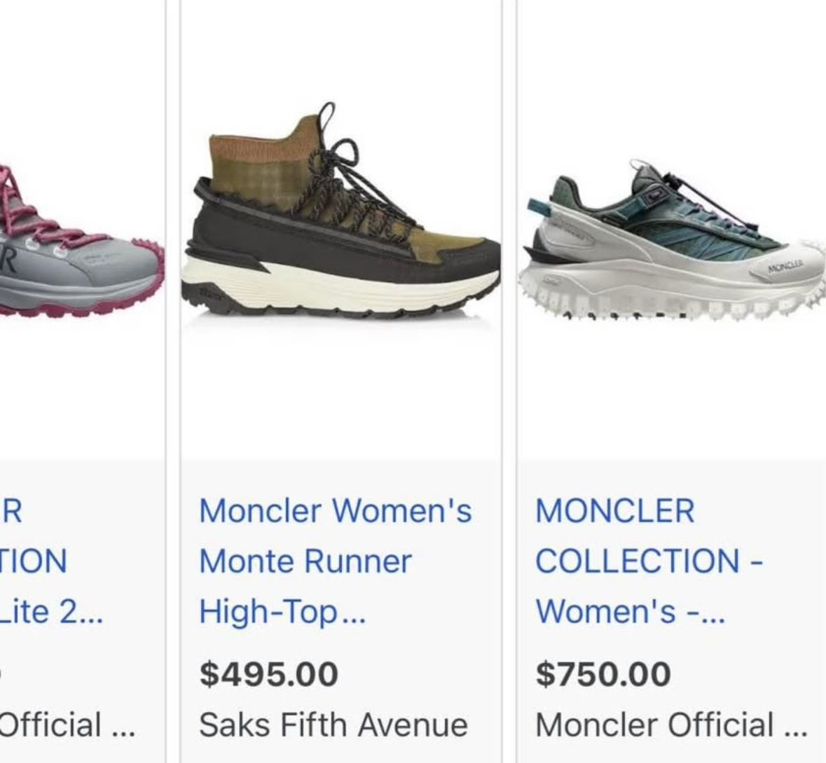 Moncler Women’s Monte Runner