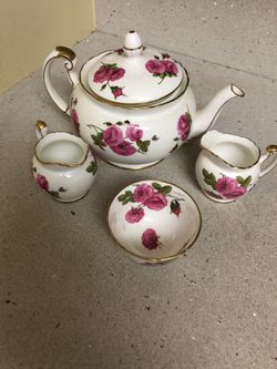 vintage foley bone china - century rose - 1950