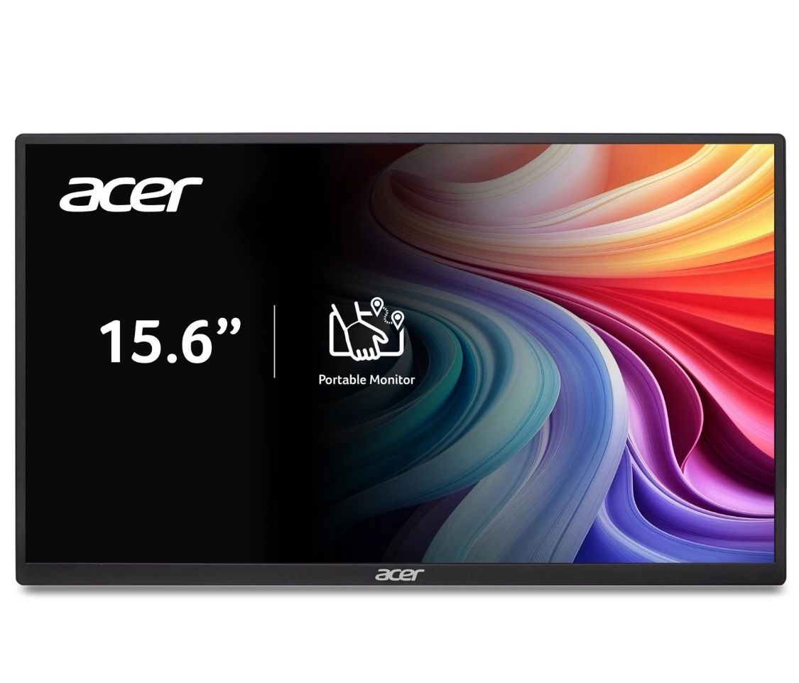 15.6” Full HD 1920x1080 Portable Widescreen Monitor- For use with Phone/Laptop/Tablet - $169.99 Retail