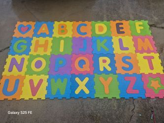 Kids Foam Alphabet Puzzle Play Mat