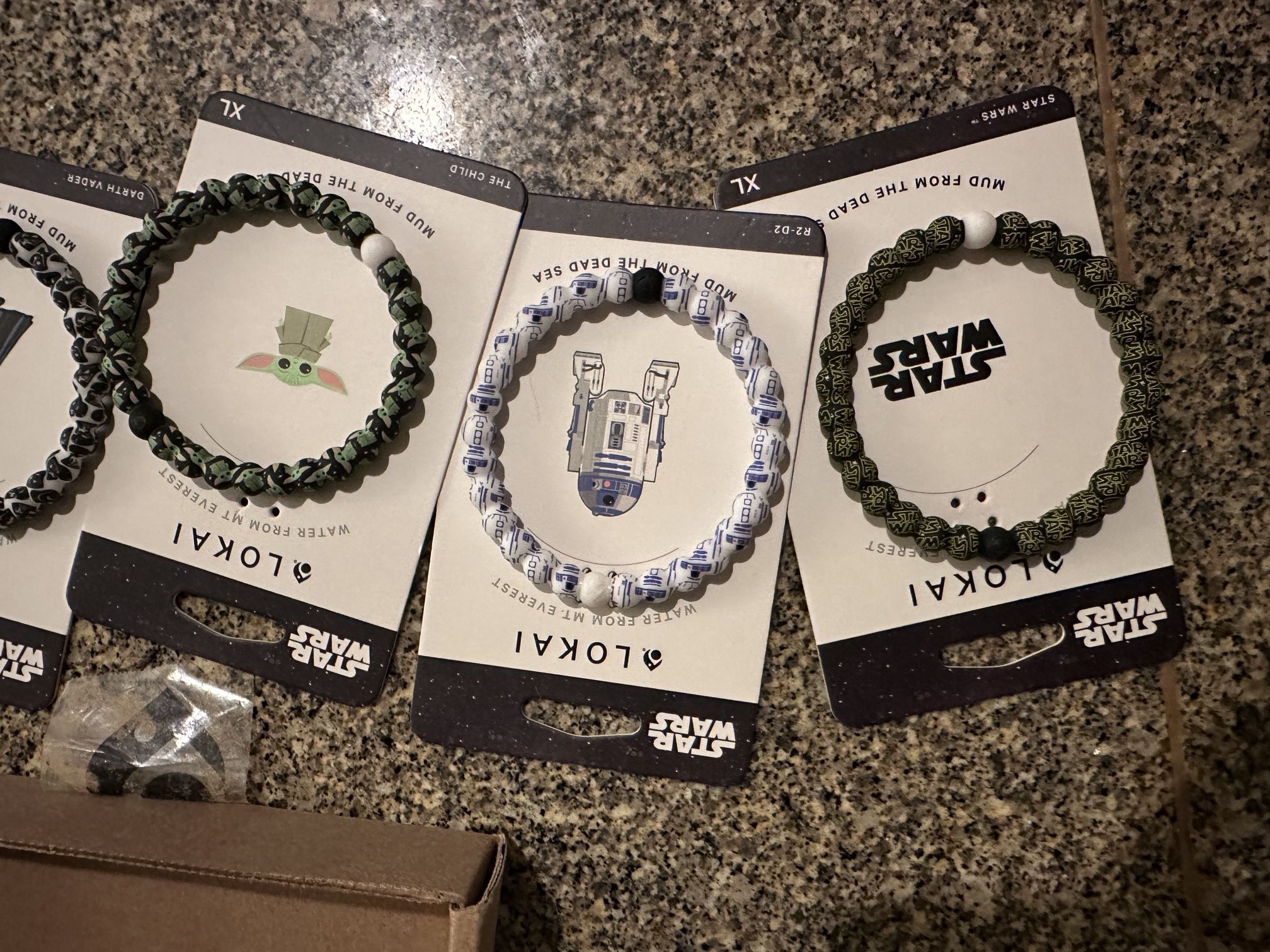 Set of Lokai Star Wars Bracelets