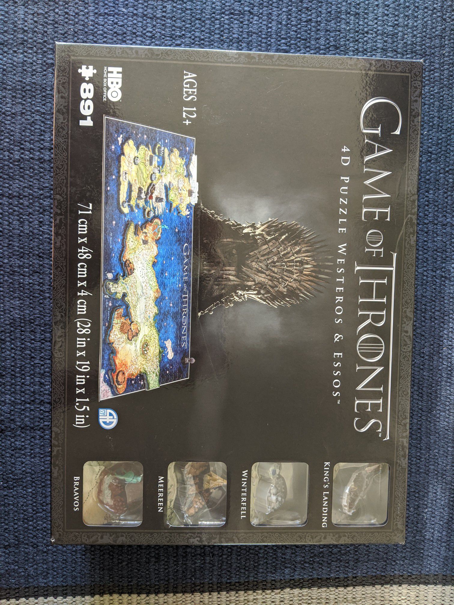 Game of Thrones 4D Puzzle - Sealed Box