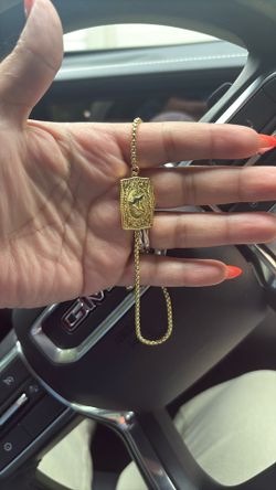Mini belt buckle bracelet