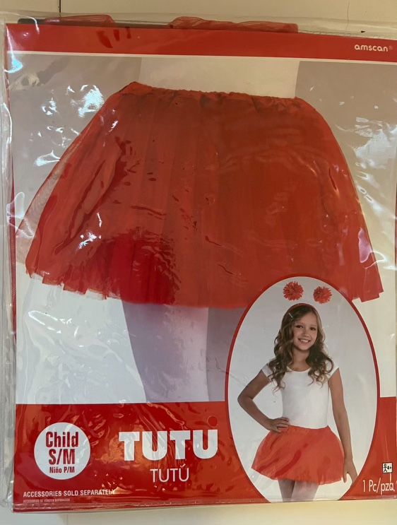 Red Tutu Child S/M