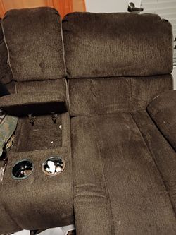 Recliner rocker sofa