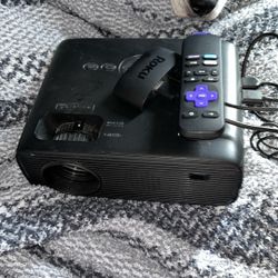 projector With Roku Connector $150 obo