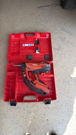 HiLTI GX 120 concrete nails no gas  no nails tools only