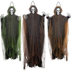 FUNPENY 3 Pack Hanging Ghost Outdoor 
