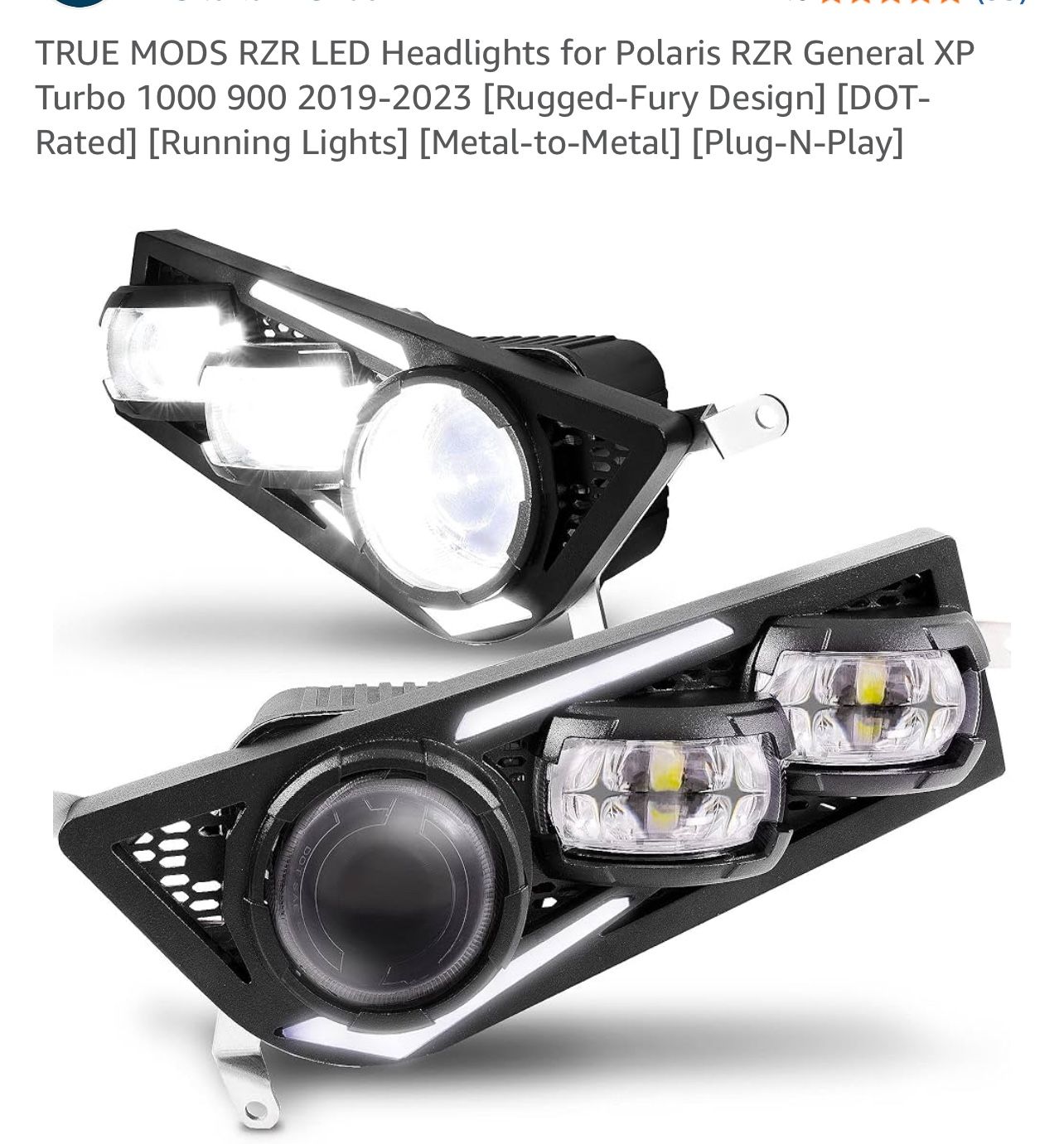 LED headlights 