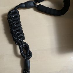 Black Rope Leash