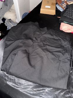 Shein Black Elastic Waist Pants