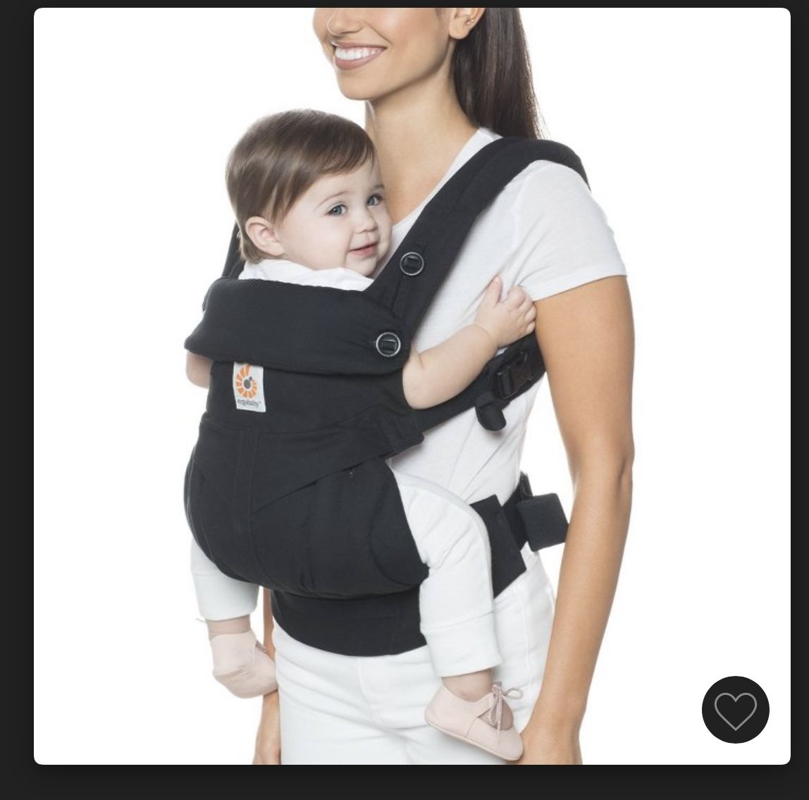 Ergo Baby Carrier With Infant Insert