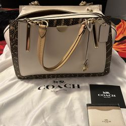 COACH Coach Purse : Dreamer With Snakeskin Detail