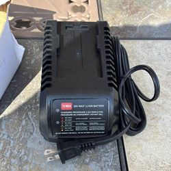 Toro 20v battery charger