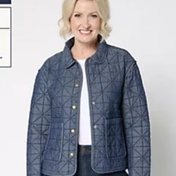 Joan rivers denim jacket