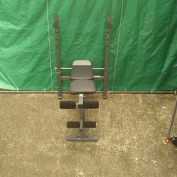 Weider: Incline Bench Press With Leg Curl options.