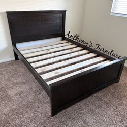 New Queen Bed Frame - No Mattress 