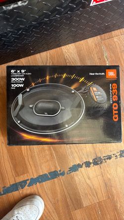 JBL GTO939 6x9 Three-Way Car Speakers
