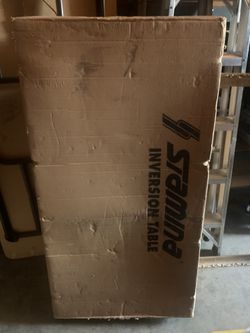 Stamina inversion table! New never used still in the original box!