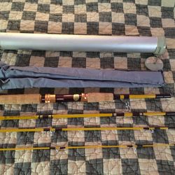 VINTAGE EAGLE CLAW TRAIL MASTER 6 1/2FT. SPIN ROD WRIGHT a& McGILL