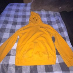 Yellow Nike Hoodie 
