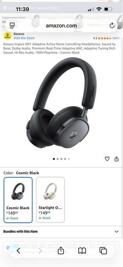 Baseus Inspire XH1 Wireless Noise Cancelling Headphones