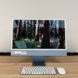 iMac 24 Inch 4.5K M1 8 Core*256GB SSD*8GB RAM