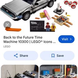 Back To The Future Car Lego
