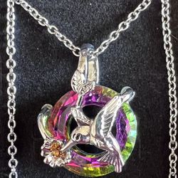 Hummingbird Urn Necklace