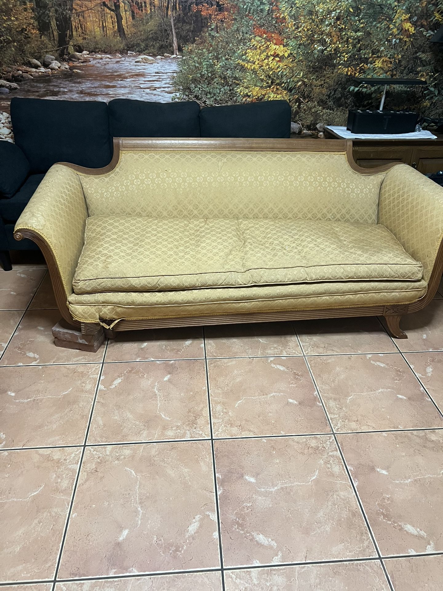 Federal Duncan Phyfe Style Sofa To Restore