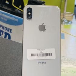 Apple iphone X, 64 gb unlocked with store warranty and receipt 