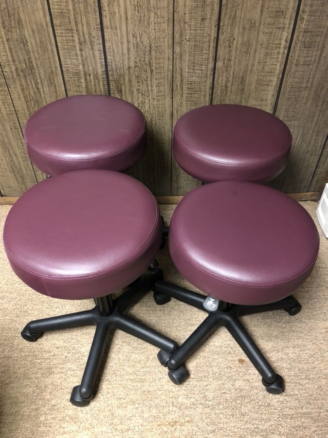 Staples Office stools on wheels