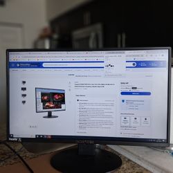 Scepter E248W-19203R 24" Ultra Thin 75Hz 1080p Led Monitor 