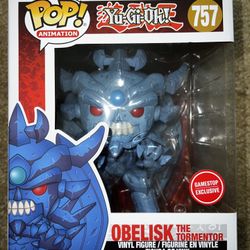 Funko Pop! Yu-Gi-Oh Obelisk The Tormentor #757 6-in GameStop Exclusive