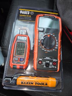 Klein Tools - Self leveling laser, Utility Borescope, Electrical Test Kit