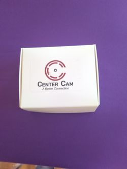 Center Cam V1.0 Webcam with 65° Telephoto Lens (Great for Eye Contact!)