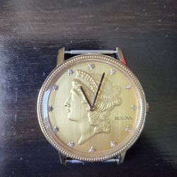 Bulova Liberty Coin Watch 