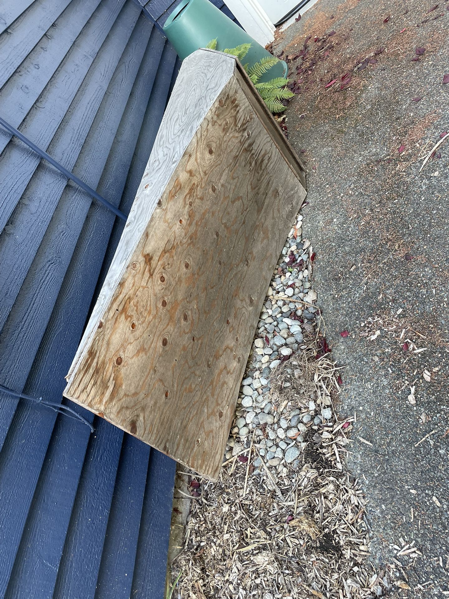 Large Wooden Ramp For Skateboard