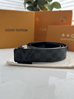 Louis Vuitton Damier Graphite Belt