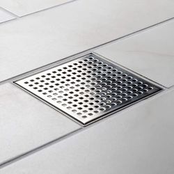(New in Box)
Designline 4 in. x 4 in. Square Drain Square Grate /1-CN-2510
