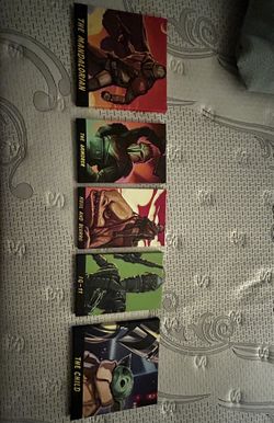 Star Wars 5 Set framed Posters