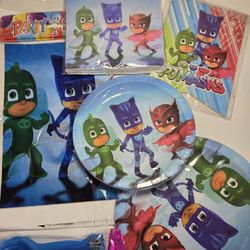 Pj Mask Birthday Party Supplies 52 PCS