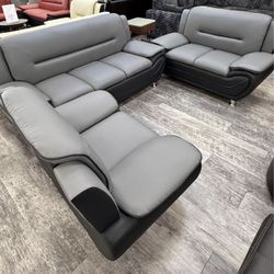 LIVING ROOM SET - 2 Piece Special / Sofa & Loveseat 🛋️