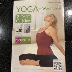 Yoga for Weight Loss Collection 2 DVDs: 1) 15-Minute Results. 2) Cardio Burn