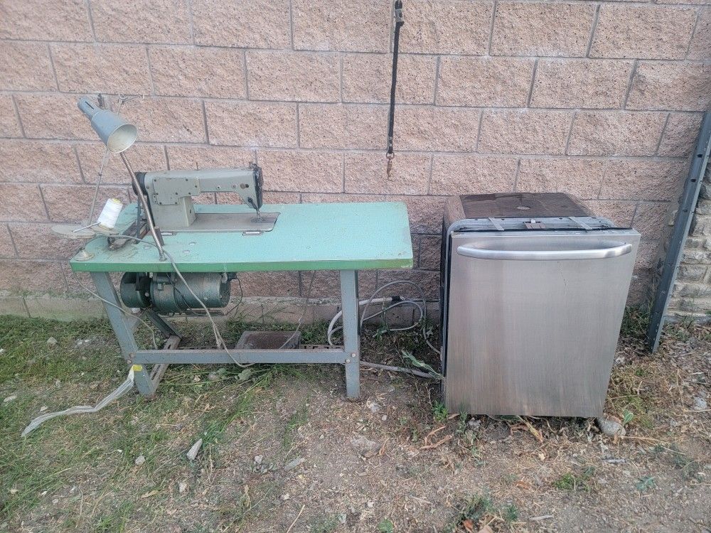 Sewing Machine And Kitchen Washer