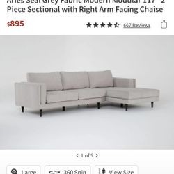 Sectional Modular Couch